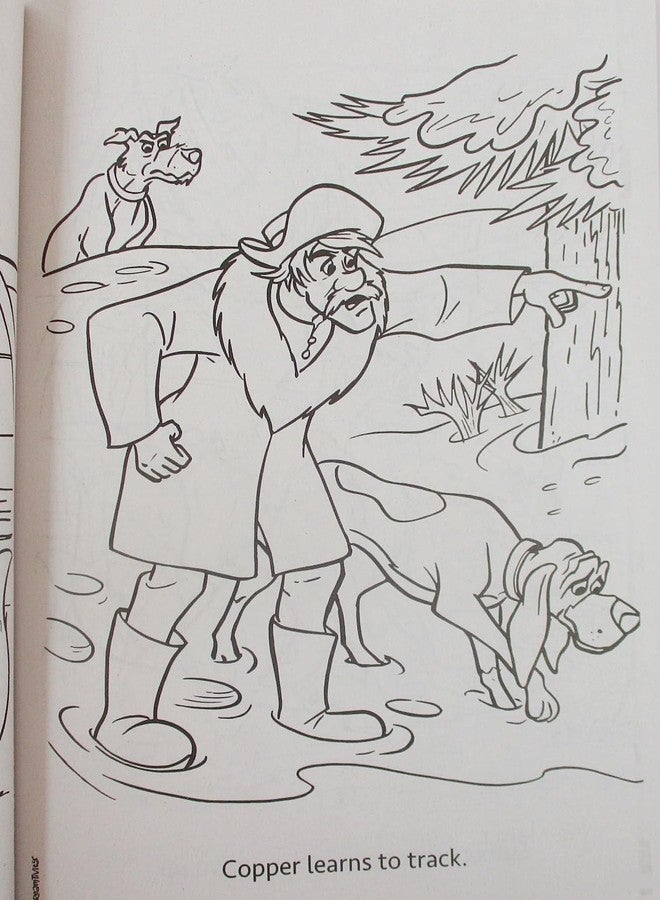 Show-Offs Fox and The Hound Coloring + Activity Book - Copper and Tod Forever Friends - 64 Pages - Image 4